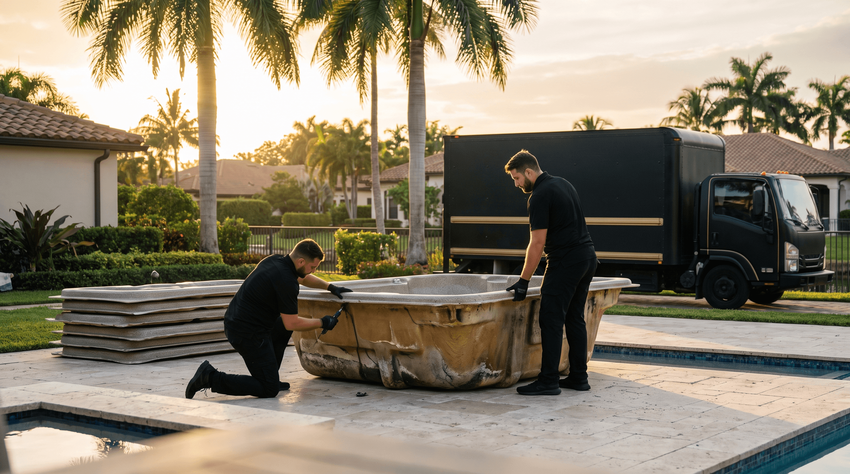 Hot Tub Removal